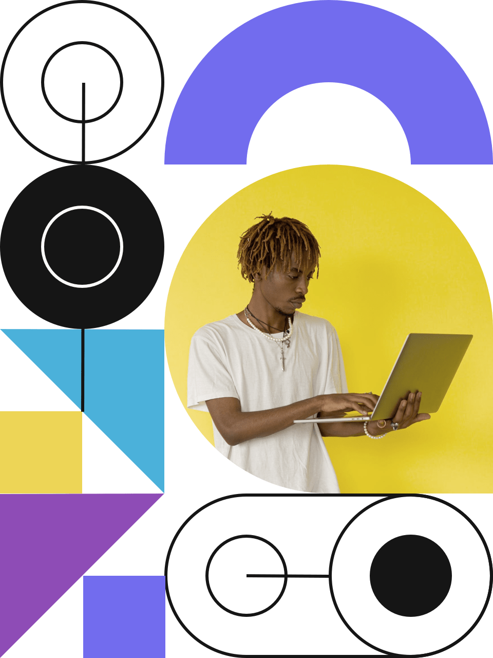 image of a man with laptop